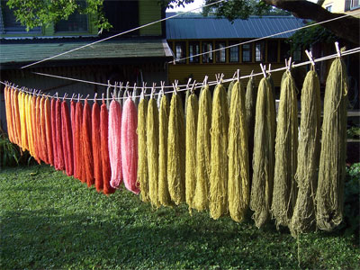 Discover the magic of mohair socks dyed in every color of the rainbow